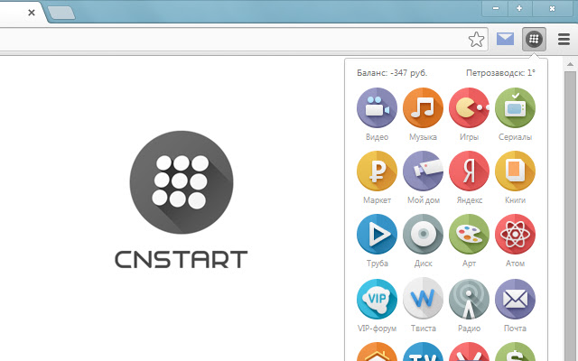 CNStart  from Chrome web store to be run with OffiDocs Chromium online