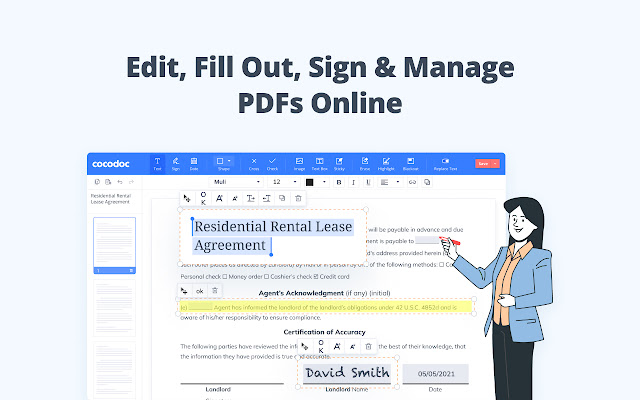 CocoDoc PDF Editor, Filler  Converter  from Chrome web store to be run with OffiDocs Chromium online