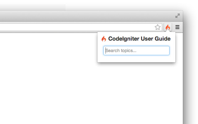 CodeIgniter User Guide for Google Chrome™  from Chrome web store to be run with OffiDocs Chromium online