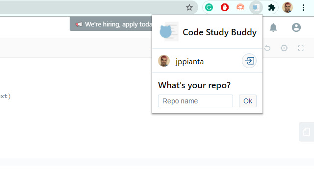 Code Study Buddy  from Chrome web store to be run with OffiDocs Chromium online