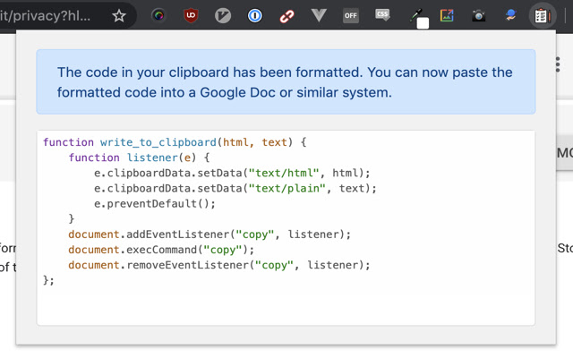 Code Stuntin  from Chrome web store to be run with OffiDocs Chromium online