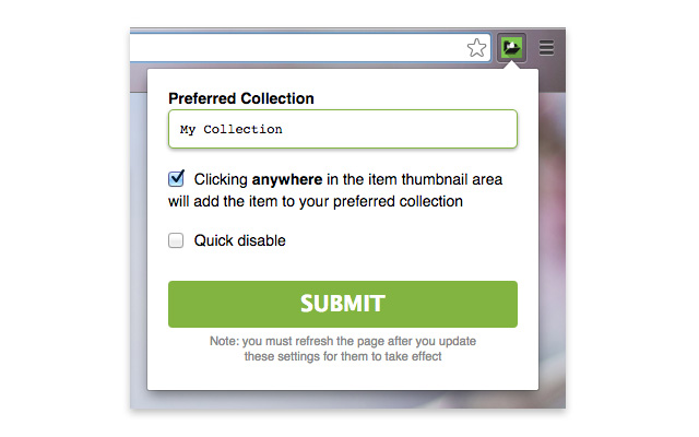 Collection Helper for Envato Market™  from Chrome web store to be run with OffiDocs Chromium online