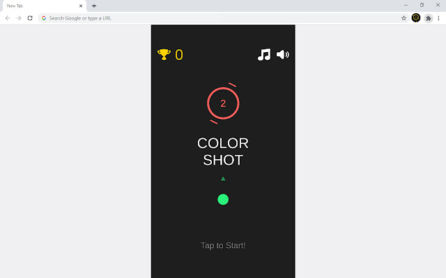 Color Shot Arcade Game  from Chrome web store to be run with OffiDocs Chromium online