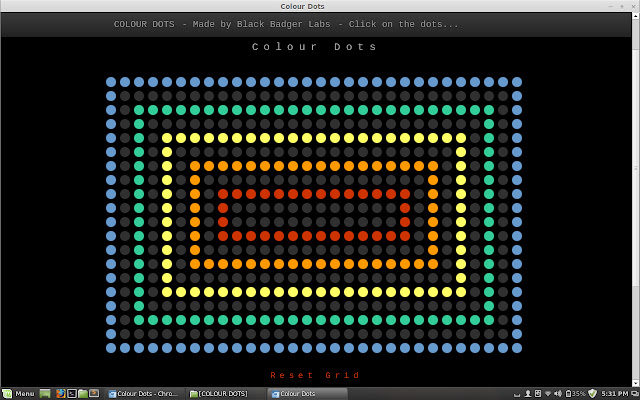 Colour Dots  from Chrome web store to be run with OffiDocs Chromium online