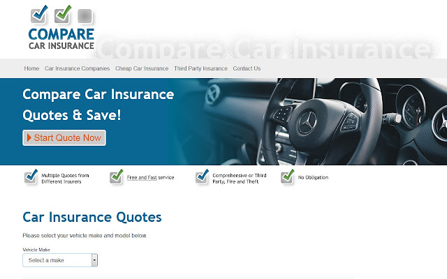 Compare Car Insurance  from Chrome web store to be run with OffiDocs Chromium online