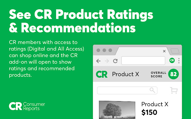 Consumer Reports  from Chrome web store to be run with OffiDocs Chromium online