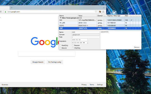 CookieManager Cookie Editor  from Chrome web store to be run with OffiDocs Chromium online