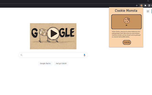 Cookie Monsta  from Chrome web store to be run with OffiDocs Chromium online