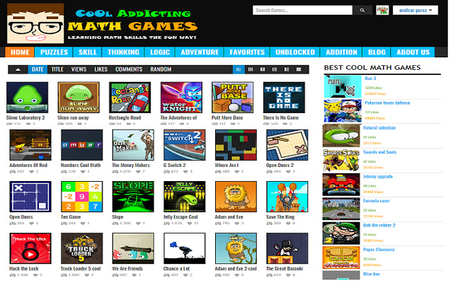 Cool Addicting Math Games  from Chrome web store to be run with OffiDocs Chromium online