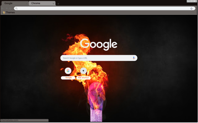 Cool Fire Theme  from Chrome web store to be run with OffiDocs Chromium online