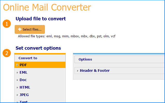 CoolUtils EMail Converter  from Chrome web store to be run with OffiDocs Chromium online