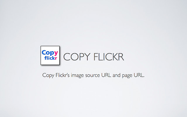 CopyFlickr  from Chrome web store to be run with OffiDocs Chromium online