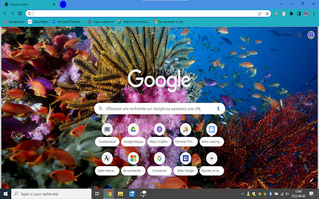 Coral Reef HD  from Chrome web store to be run with OffiDocs Chromium online