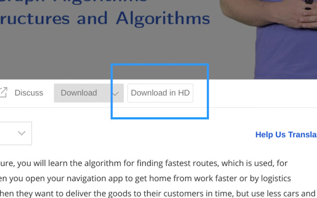 Coursera HD Video Downloader  from Chrome web store to be run with OffiDocs Chromium online