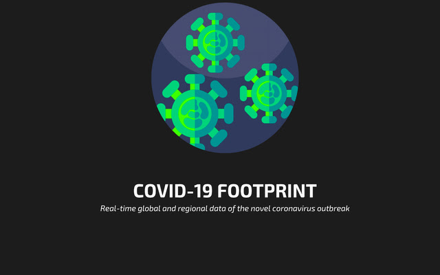 COVID 19 Footprint | Coronavirus Live Tracker  from Chrome web store to be run with OffiDocs Chromium online