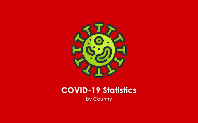 COVID 19 Statistics by Country  from Chrome web store to be run with OffiDocs Chromium online