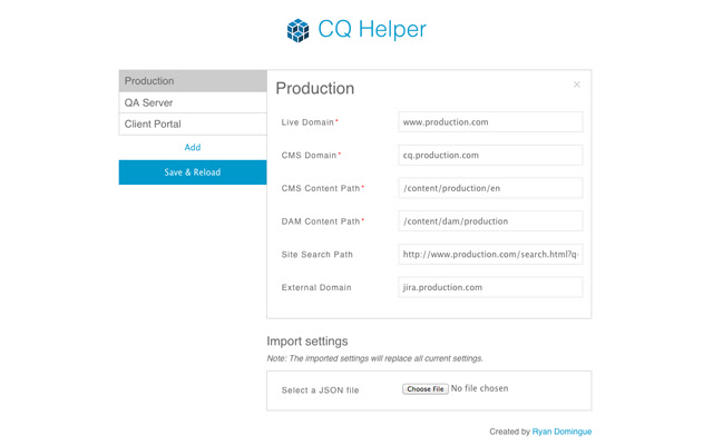 CQ Helper  from Chrome web store to be run with OffiDocs Chromium online