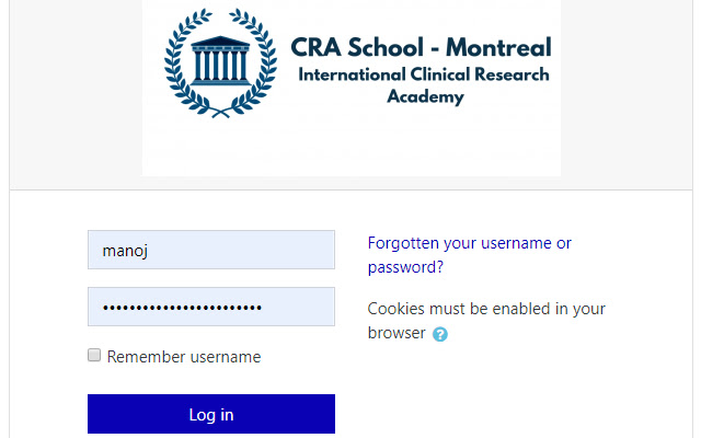 CRA School Student Login  from Chrome web store to be run with OffiDocs Chromium online