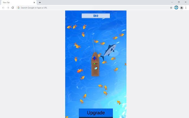 Crazy Fishing Hyper Casual Game  from Chrome web store to be run with OffiDocs Chromium online