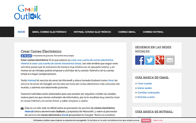 Crear Correo Electrónico App  from Chrome web store to be run with OffiDocs Chromium online