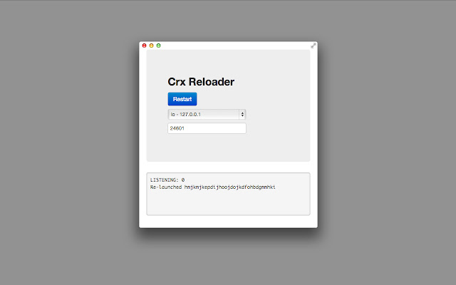 Cr Reloader  from Chrome web store to be run with OffiDocs Chromium online