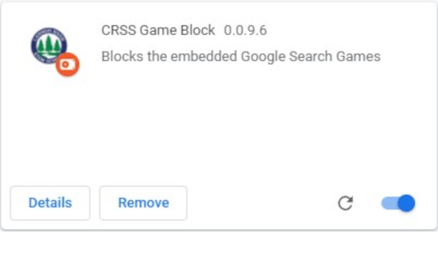 CRSS Game Block  from Chrome web store to be run with OffiDocs Chromium online