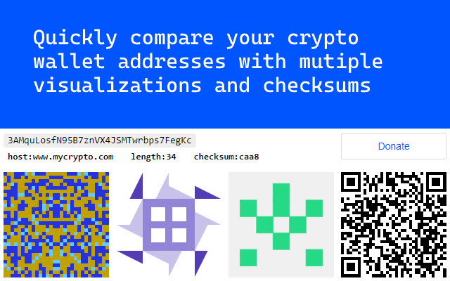 Crypto Address Visualizer  from Chrome web store to be run with OffiDocs Chromium online