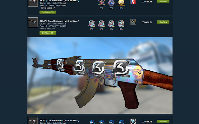 CSGOFloat Market Checker  from Chrome web store to be run with OffiDocs Chromium online