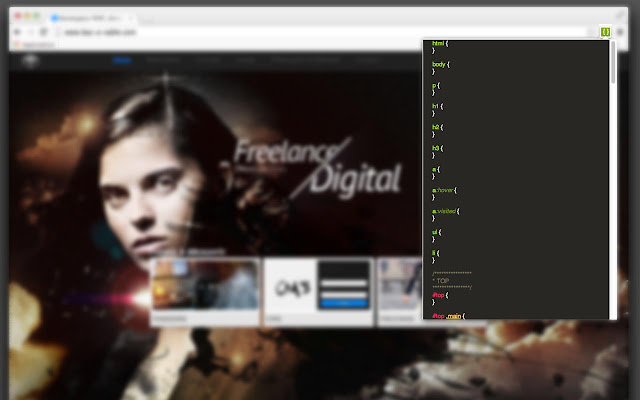 Css setting  from Chrome web store to be run with OffiDocs Chromium online