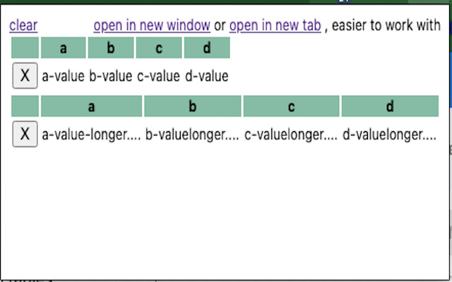 CSV Formatter  from Chrome web store to be run with OffiDocs Chromium online