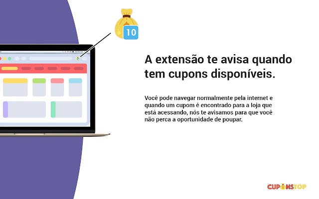 CuponsTop Alerta de Cupons  from Chrome web store to be run with OffiDocs Chromium online