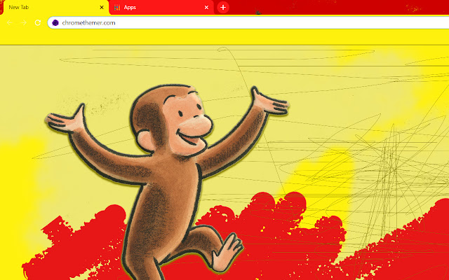 Curious George Monkey  from Chrome web store to be run with OffiDocs Chromium online