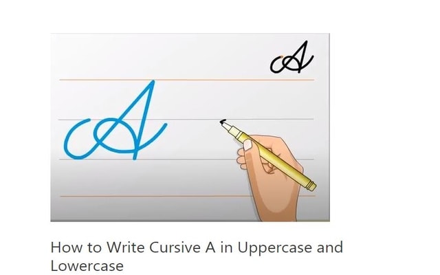 Cursive Alphabet  from Chrome web store to be run with OffiDocs Chromium online