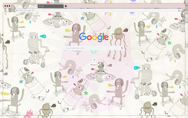 Cute monsters  from Chrome web store to be run with OffiDocs Chromium online