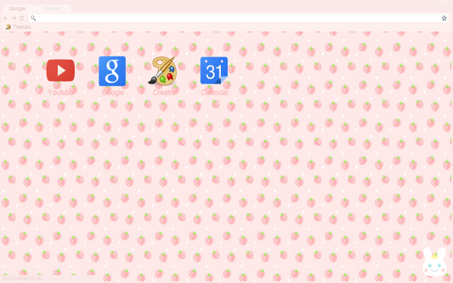 Cute Pink Strawberries  from Chrome web store to be run with OffiDocs Chromium online