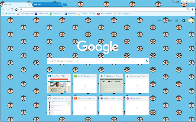 Cute Pixel Penguins  from Chrome web store to be run with OffiDocs Chromium online