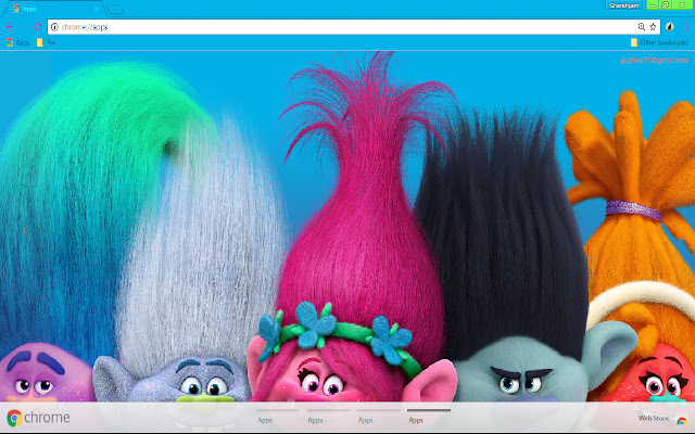 Cute Trolls 1920x1080  from Chrome web store to be run with OffiDocs Chromium online