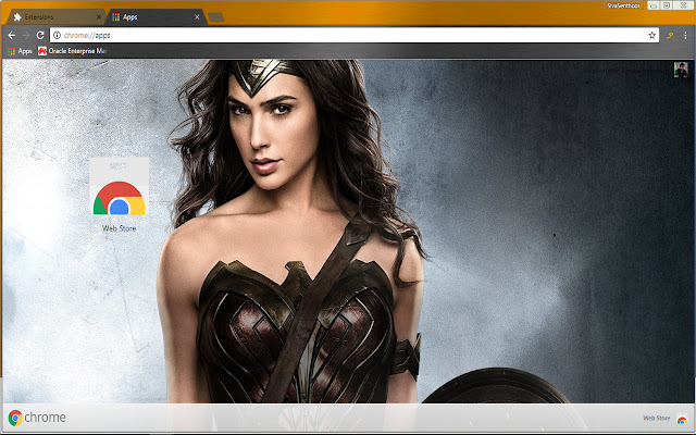 Cute Wonder Woman Justice League  from Chrome web store to be run with OffiDocs Chromium online