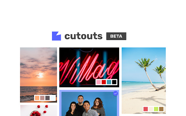 Cutouts (BETA)  from Chrome web store to be run with OffiDocs Chromium online