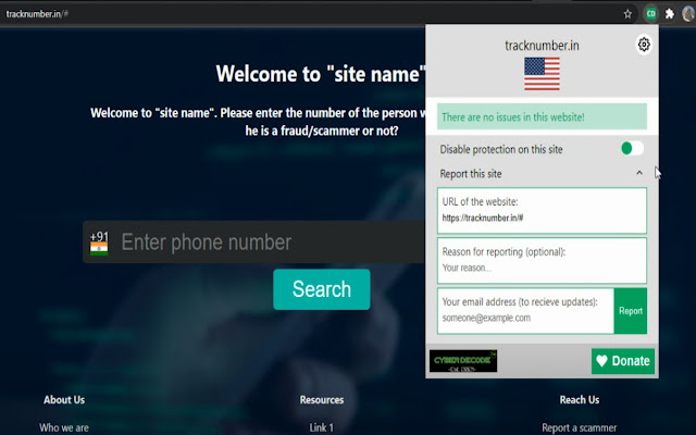 Cyber Decode  from Chrome web store to be run with OffiDocs Chromium online