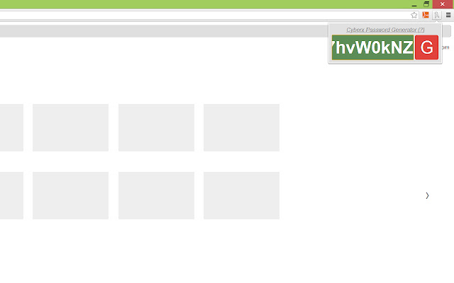 Cyberx Password Generator  from Chrome web store to be run with OffiDocs Chromium online