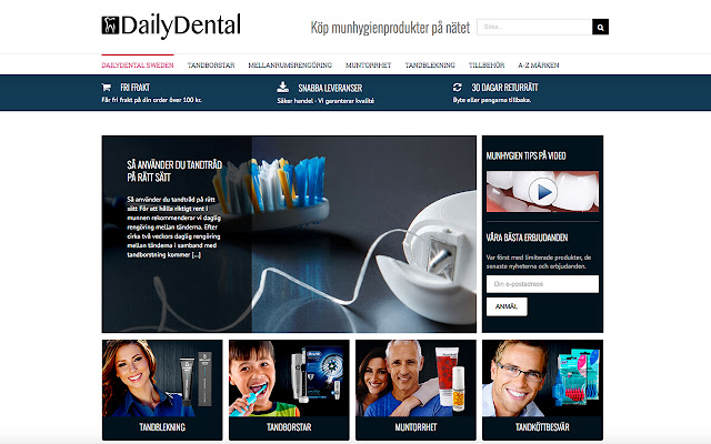 DailyDental Sweden  from Chrome web store to be run with OffiDocs Chromium online