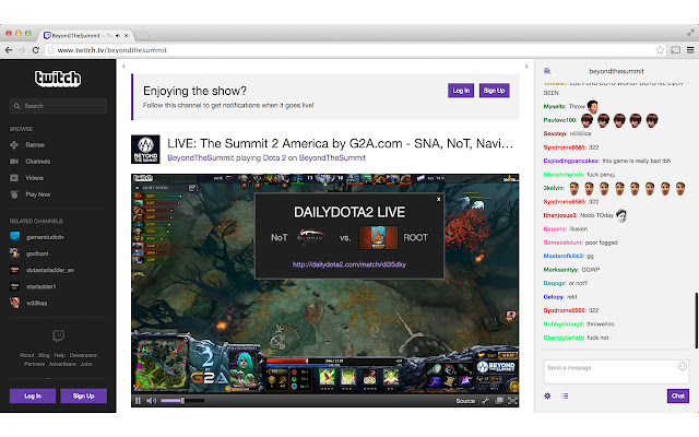 DailyDota2 Twitch Notifier  from Chrome web store to be run with OffiDocs Chromium online