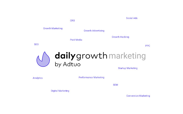 Daily Growth | The Growth Marketers Homepage  from Chrome web store to be run with OffiDocs Chromium online