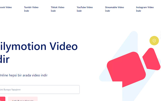 Dailymotion Video İndir  from Chrome web store to be run with OffiDocs Chromium online