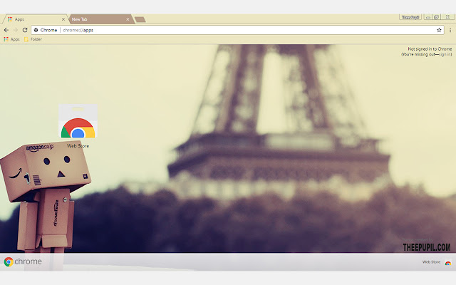 Danbo In Paris  from Chrome web store to be run with OffiDocs Chromium online