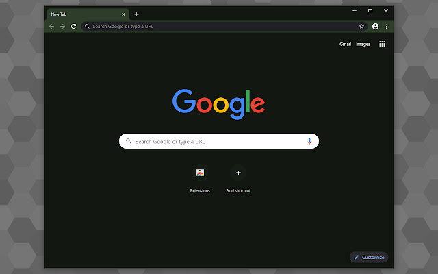 Dark L20 Green  from Chrome web store to be run with OffiDocs Chromium online