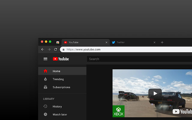 Dark Material Design Theme  from Chrome web store to be run with OffiDocs Chromium online