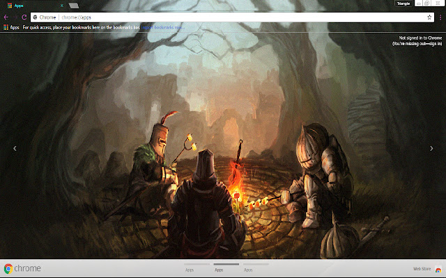 Dark Souls 1366x768  from Chrome web store to be run with OffiDocs Chromium online