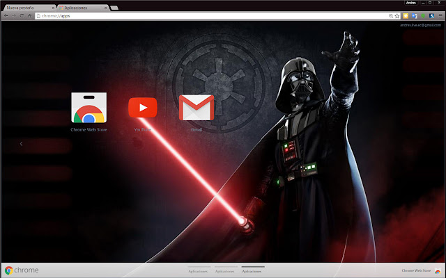 Darth Vader Wallpaper  from Chrome web store to be run with OffiDocs Chromium online